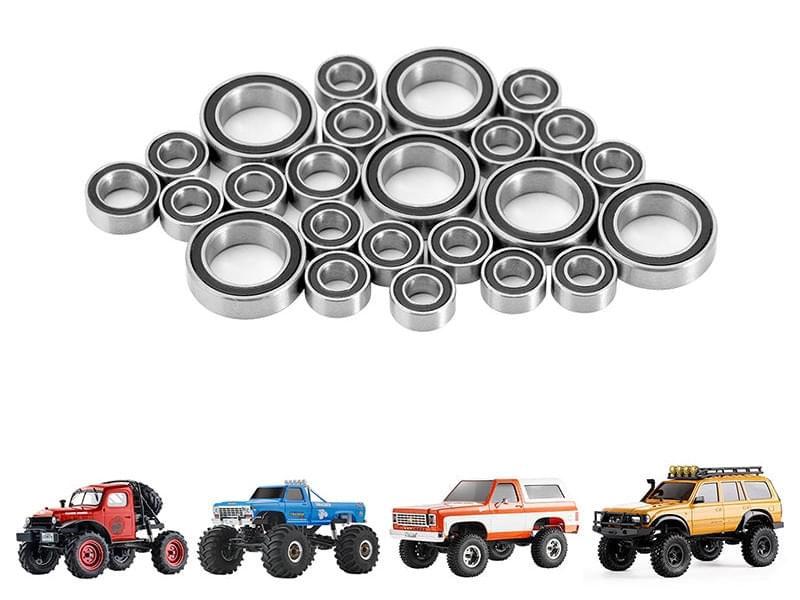 Injora kit roulements (24 pcs) pour 1/24 FMS FCX24 FCX18 - Breizh Modélisme.