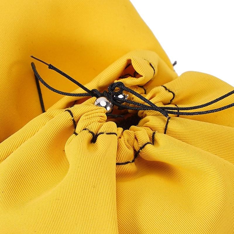 INJORA Mini sac à dos de décoration jaune pour crawler RC 1/10 - INA-114YE - Breizh Modélisme.