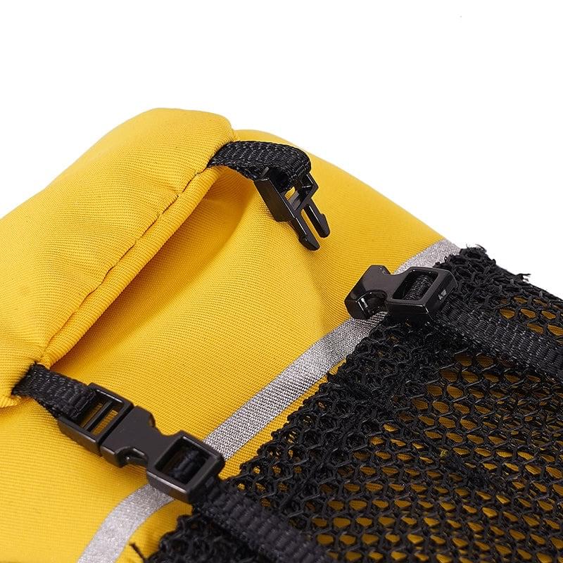 INJORA Mini sac à dos de décoration jaune pour crawler RC 1/10 - INA-114YE - Breizh Modélisme.