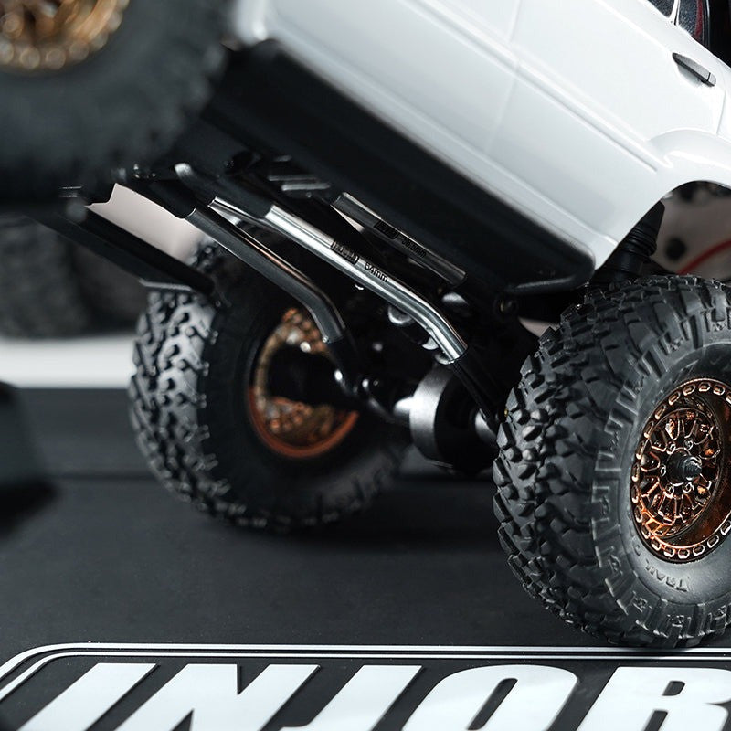 Lot de 4 maillons de châssis à dégagement élevé en acier inoxydable pour Axial SCX24 - SCX24-185 - Breizh Modélisme.