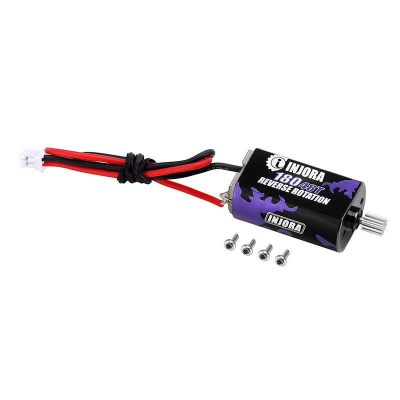 Moteur à charbon INJORA 180 48T avec pignon en acier pour HPI Venture 18 - INM20-48T - Breizh Modélisme.