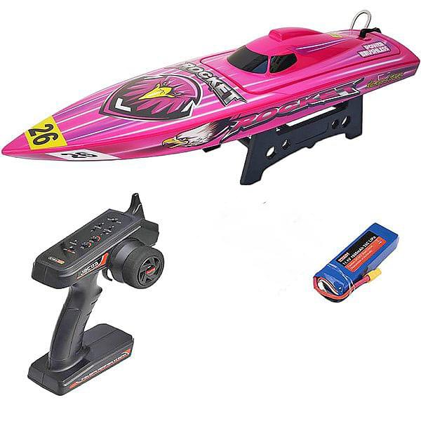 Bateau RC Brushless Joysway ROCKET Deep Vee V2 - 8651 (avec batterie et chargeur)