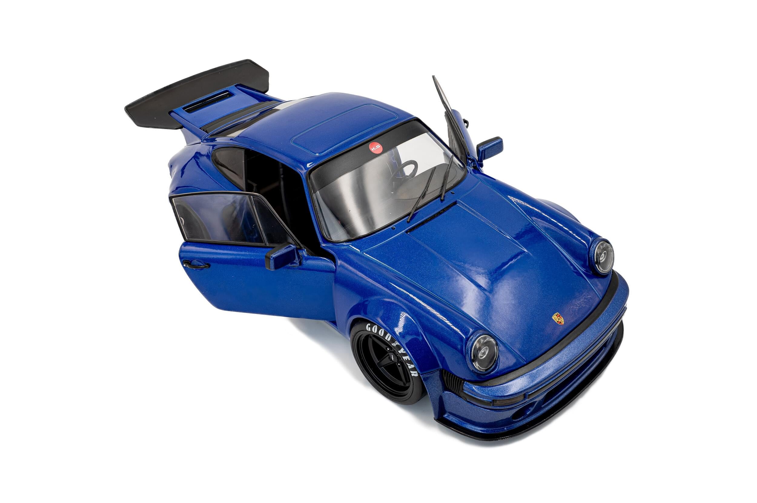 Solido S1810503 Voiture miniature collection 1/18 KS-R by KHYZYL SALEEM – Dark Blue Metallic – 2024