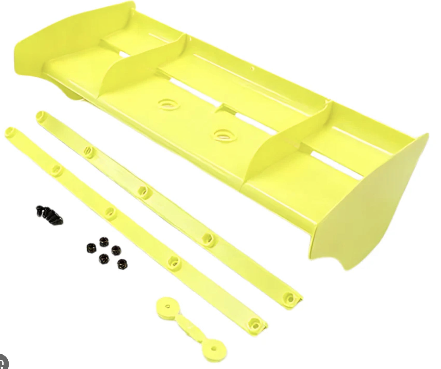 Aileron 1/8 Nylon Kyosho Inferno MP9-MP10 Jaune - K.IF491KYB - Breizh Modélisme.