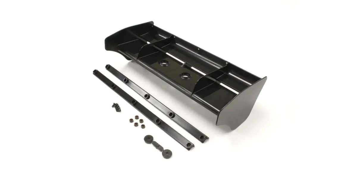 Aileron 1/8 Nylon Kyosho Inferno MP9-MP10 Noir - K.IF491BKB - Breizh Modélisme.