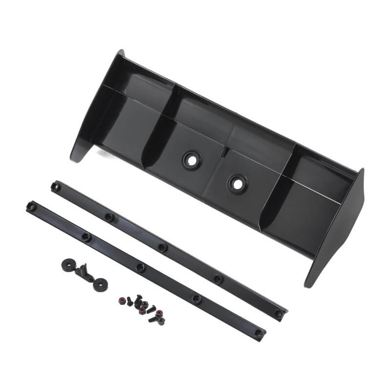 Aileron Nylon 1/8 Noir MP9 TKI4 Kyosho IF491BK" - Breizh Modélisme