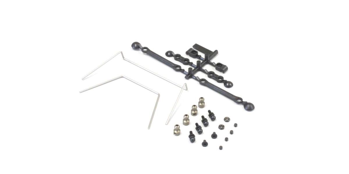 Barre Anti-roulis Av-Arr Kyosho Optima - K.OTW102B - Breizh Modélisme.