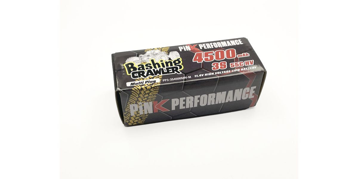 Batterie lipo 3S Bashing crawler 11,1V 4500mAh 55C HV Dean, XT90, EC5, Traxxas - Breizh Modélisme.