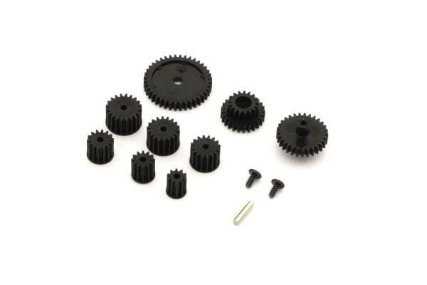 Couronne et pignon moteur Kyosho Mini-Z 4X4 MX01 - MX005 - Breizh Modélisme.