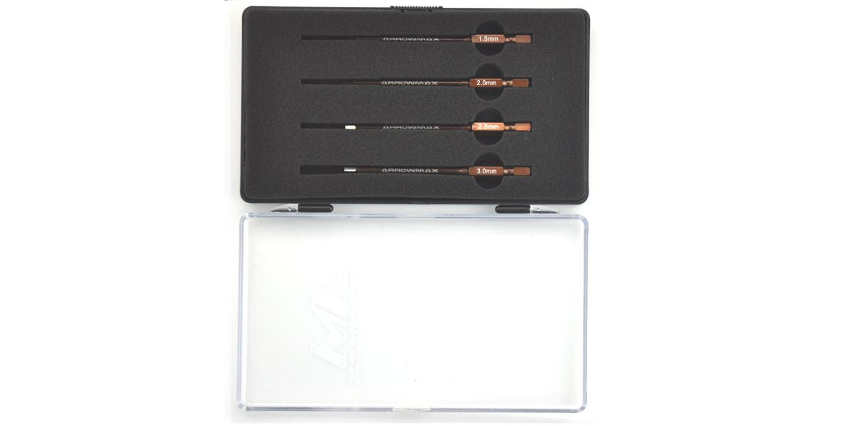 Embouts de visseuse Allen 1,5/2/2,5/3mm - AM500902 - Breizh Modélisme.