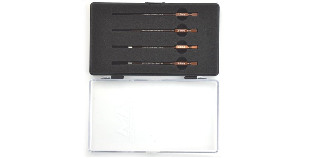 Embouts de visseuse Allen 1,5/2/2,5/3mm - AM500902 - Breizh Modélisme.