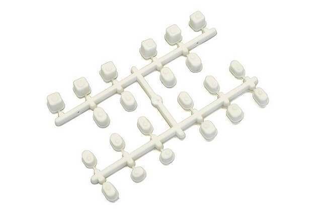 Kyosho Bagues suspension MP9 blanc IF442WB - Breizh Modélisme