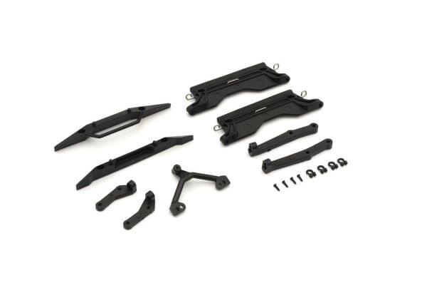 Pare-chocs et supports Kyosho Mini-Z 4X4 MX01 - MX011 - Breizh Modélisme.