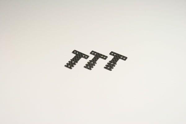 Platine de suspension Carbone (T) Mini-Z MR03 MM-LM (3) - K.MZW403 - Breizh Modélisme.