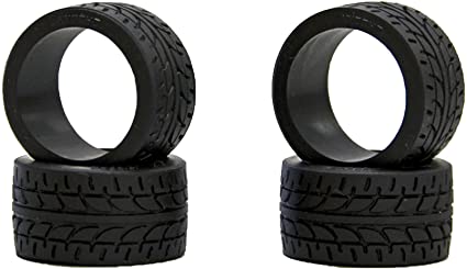 Pneus Kyosho Mini-Z Radial 10 Shore (4) – Larges MZW38-10 - Breizh Modélisme.