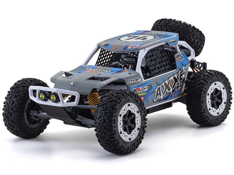 Buggy EZ Series Axxe 2.0 Kyosho 1/10 Readyset bleu - K.34406T2B - Breizh Modélisme.