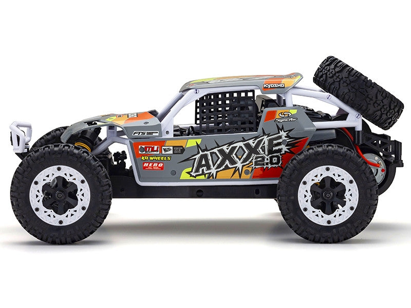 Buggy EZ Series Axxe 2.0 Kyosho 1/10 Readyset orange - K.34406T1B - Breizh Modélisme.