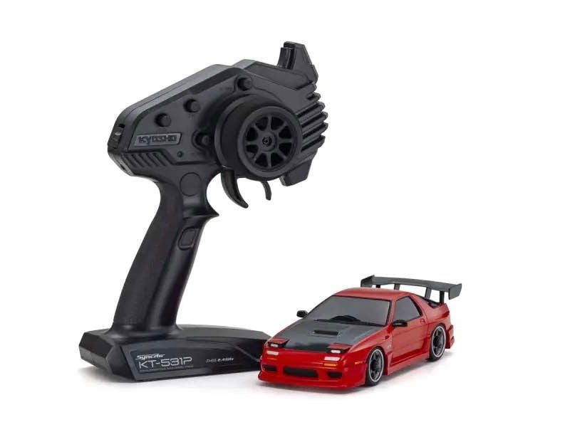 Kyosho Mini-Z AWD Mazda Savanna RX7 FC3S w/Aero Kit (MA020/KT531P) K.32646R - Breizh Modélisme.