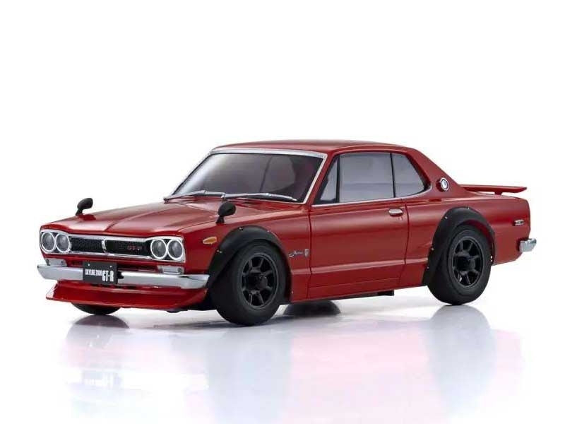 Kyosho Mini-Z AWD Skyline 2000GT-R KPGC10 Red (MA020/KT531P) K.32636R - Breizh Modélisme.