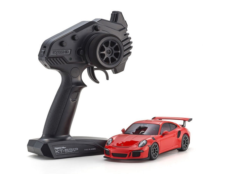 Kyosho Mini-Z MR04 RWD Porsche 911 GT3 RS Orange (N-RM/KT531P) - Breizh Modélisme.