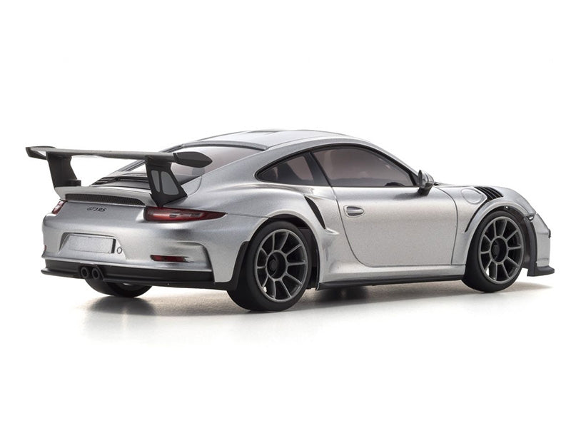 Kyosho Mini-Z MR04 RWD Porsche 911 GT3 RS Silver (N-RM/KT531P) 32358S - Breizh Modélisme.