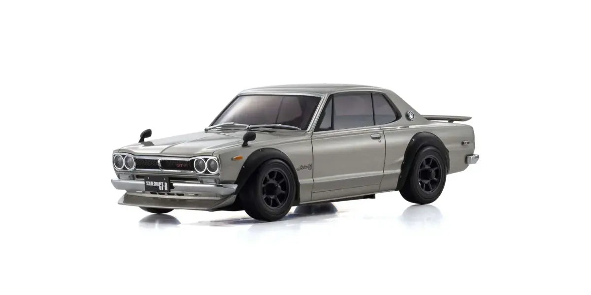 Kyosho Mini-Z MR04 RWD Skyline 2000GT-R KPGC10 grise (KT531P) K.32359S - Breizh Modélisme.