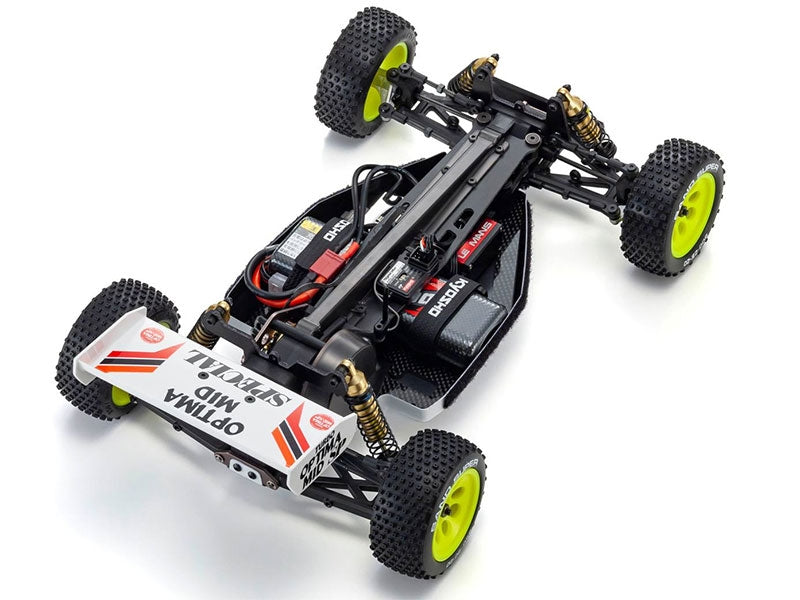 Buggy Kyosho 1/10 4wd Turbo Optima Mid Special 30623B - Breizh Modélisme.