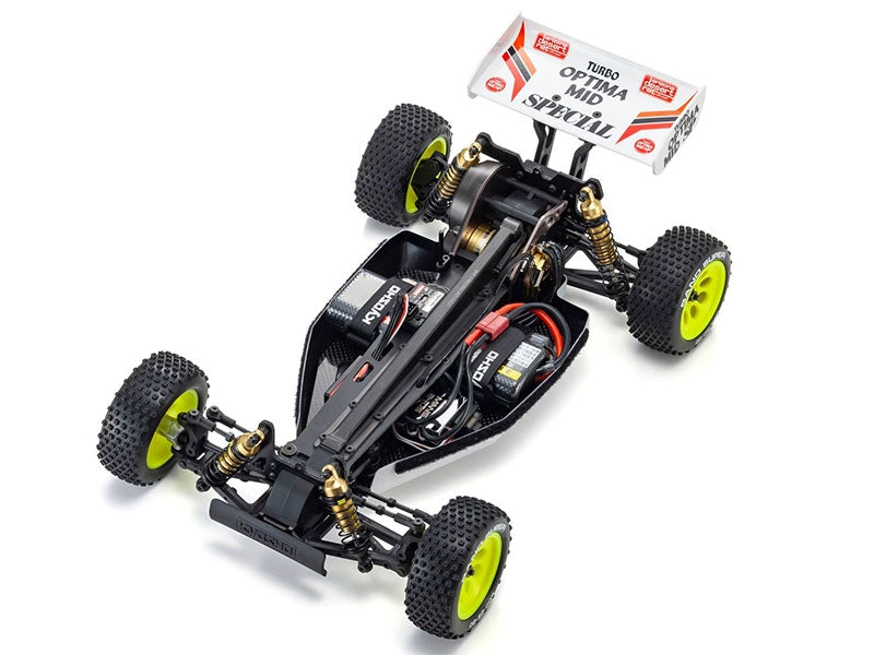 Buggy Kyosho 1/10 4wd Turbo Optima Mid Special 30623B - Breizh Modélisme.