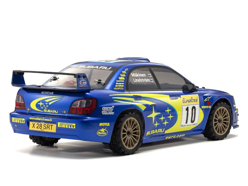 Kyosho Fazer Rally FZ02-R Subaru Impreza WRC 2002 1/10 Readyset - 34481T1B - Breizh Modélisme.