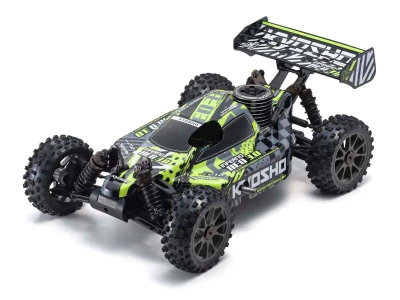 Kyosho Inferno Neo 3.0 1/8 voiture RC thermique RTR jaune - K.33012T6B - Breizh Modélisme.