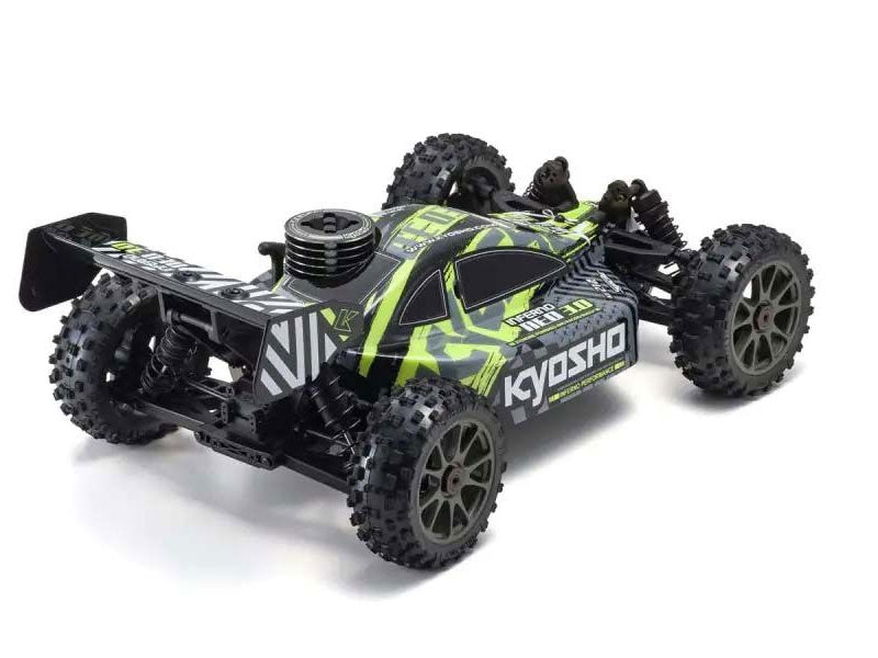 Kyosho Inferno Neo 3.0 1/8 voiture RC thermique RTR jaune - K.33012T6B - Breizh Modélisme.