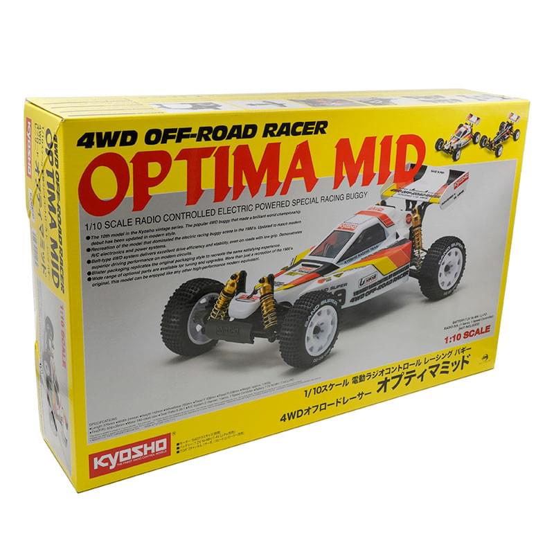 Kyosho Optima Mid 30622 Buggy 4WD 1/10 - Breizh Modélisme.
