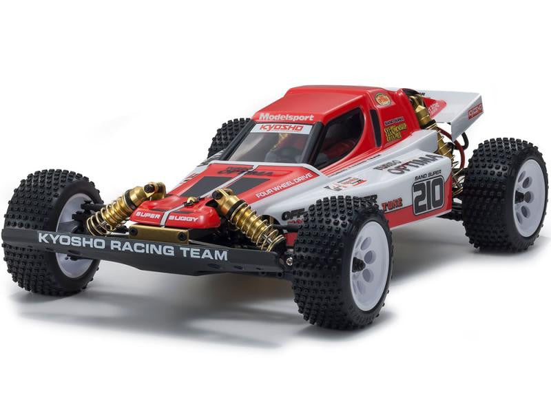 Voiture Kit à monter Kyosho Turbo Optima 4WD 1/10 "Legendary Series" 30619 - Breizh Modélisme.