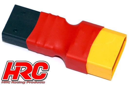 Adaptateur Traxxas femelle à XT90 mâle - HRC9132N - Breizh Modélisme.