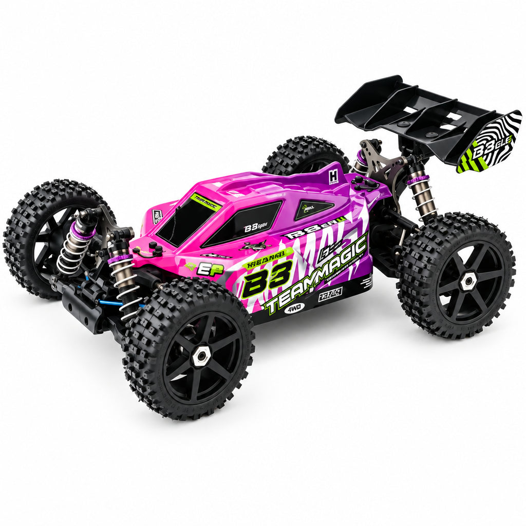 Team Magic B8ER V2 Brushless 1/8 4WD RTR Version 3/4S violet - Breizh Modélisme.