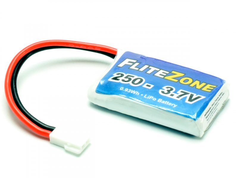 Batterie LiPo FliteZone 250mAh 3.7V - C6107