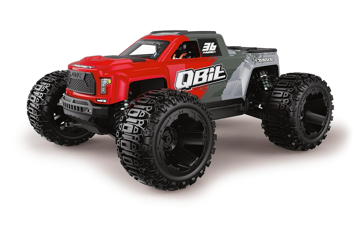 Maverick QBIT Monster truck 1/16 version charbon 151003