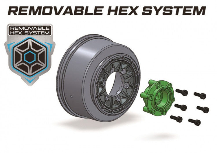 2 Pneus et roues SC-GROOVE soft (Hex amovible 4 pcs) LT3146SB - Breizh Modélisme.