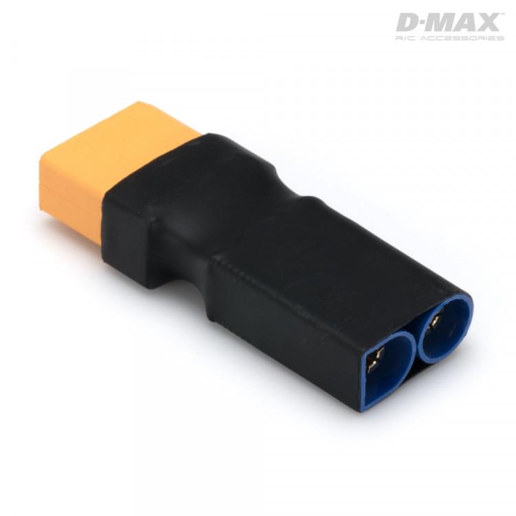 Adaptateur EC5 male vers XT90 Femelle B9871 - Breizh Modélisme.