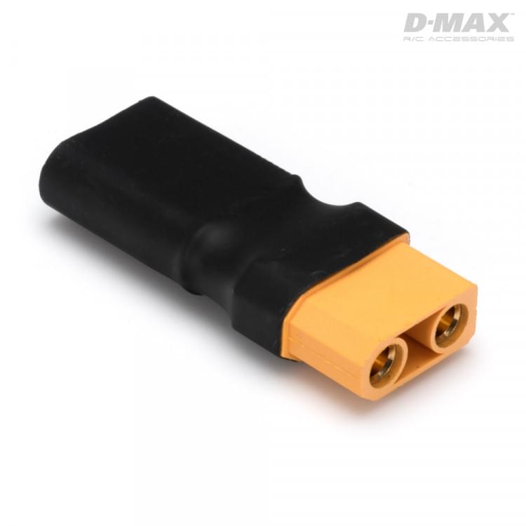 Adaptateur EC5 male vers XT90 Femelle B9871 - Breizh Modélisme.