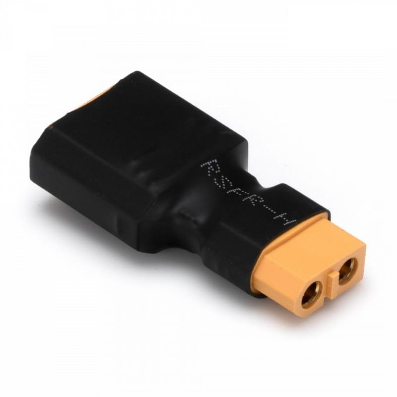 Adaptateur XT90 (mâle) - XT60 (femelle) - B9880 - Breizh Modélisme.