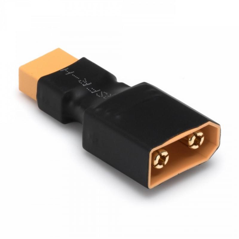 Adaptateur XT90 (mâle) - XT60 (femelle) - B9880 - Breizh Modélisme.