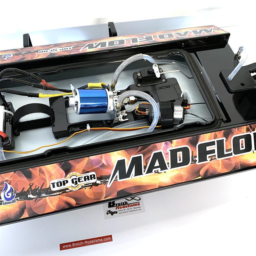 Bateau RC Joysway Mad Flow V3 F1 BL Brushless RTR 55km/h - 8653V3 - Breizh Modélisme.