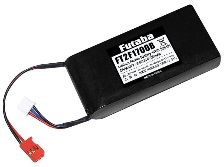 Batterie émetteur Li-Fe 6,6V 1700mAh 4PKS - EBA0140 - Breizh Modélisme.