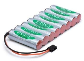 Batterie pour transmetteur TX NiMH 9,6V 2100mAh - Breizh Modélisme.