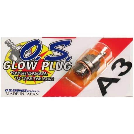 Bougie OS Engine N°6 A3 (chaude) - OS71605300 - Breizh Modélisme.