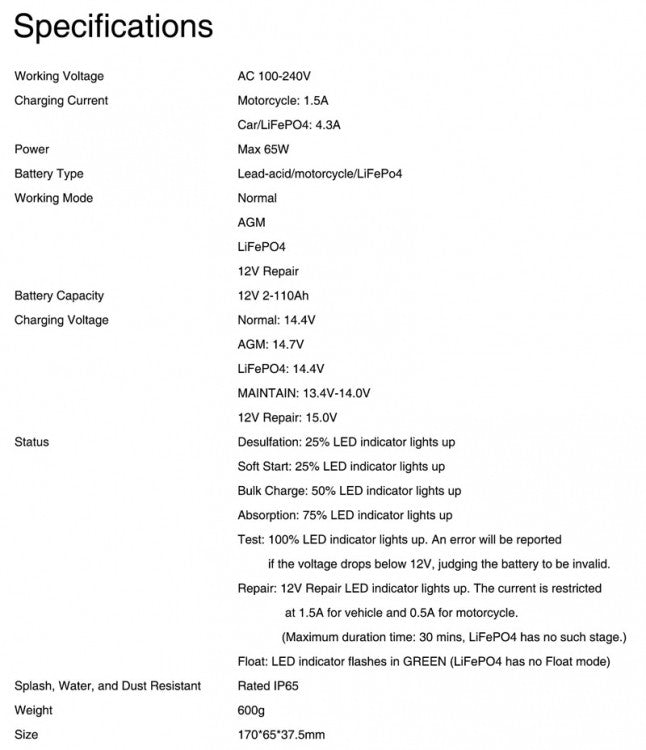 Chargeur de batterie de voiture automatique Xparkle ABC01 12 V 230 VCA SK990004-01 - Breizh Modélisme.