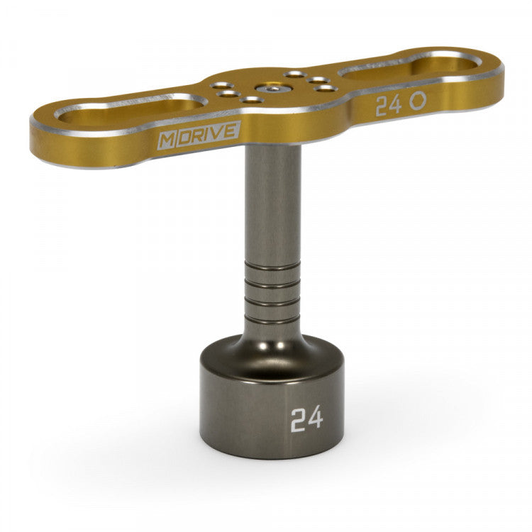 Clé 24mm pour écrous de roues voitures RC - Breizh Modélisme.