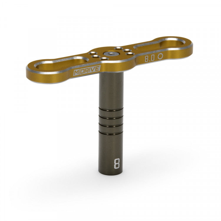 Clé 8mm (écrous M5) pour écrous de roues voitures RC - Breizh Modélisme.