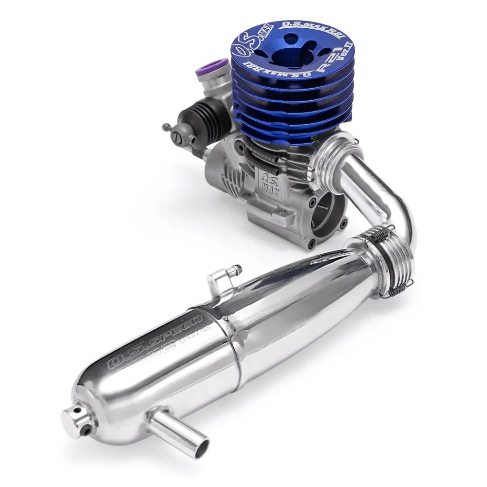 Combo moteur de voiture piste O.S. MAX-R21 V.2 - 1F401 - Breizh Modélisme.